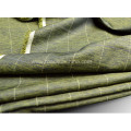Светоотражающий крашенный в пряже проверки текстильной ткани для мужских рубашек ткани